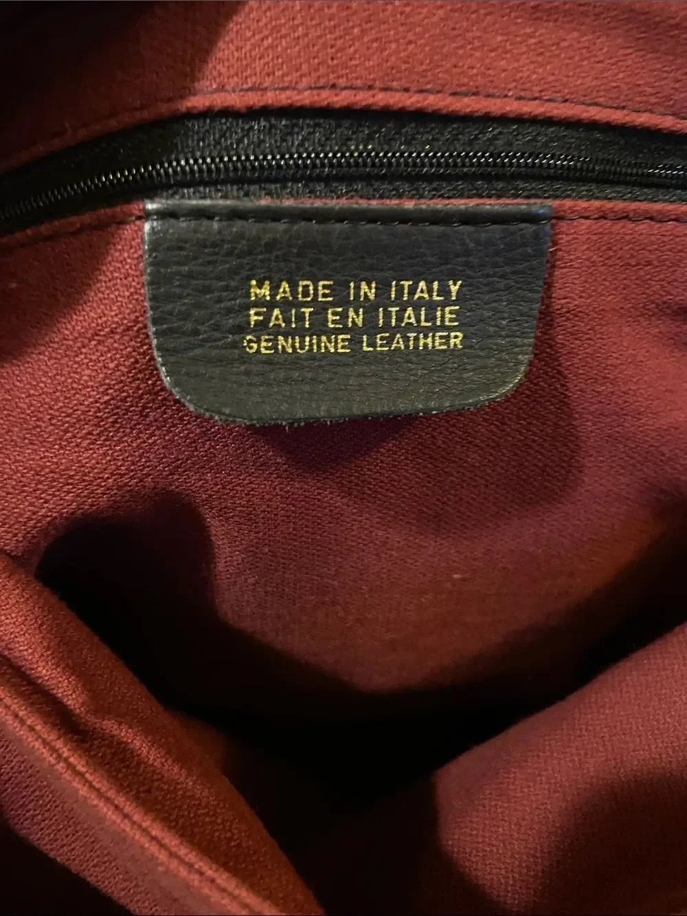 GLD brown leather